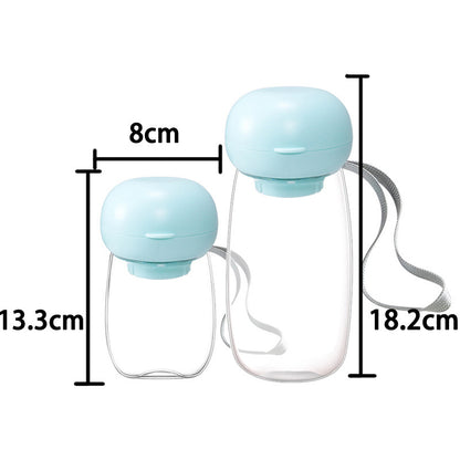 Pet supplies water cup cat and dog outdoor kettle portable small accompanying cup water bottle high temperature resistant pet water cup