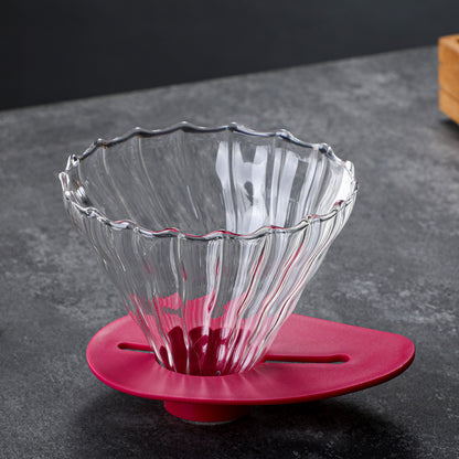 Manufacturers produce glass coffee funnel glass coffee filter coffee filter funnel coffee pot filter paper