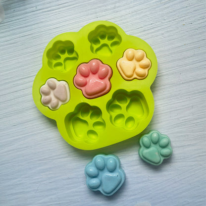 Silicone 7 cat claw chocolate DIY cake ice cube biscuit pastry handmade baking mold 230
