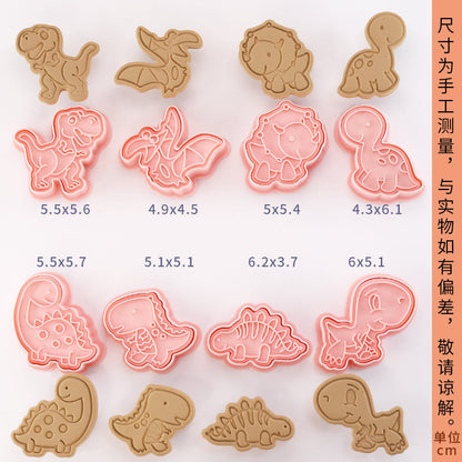 Capybara cartoon cookie cutter, household 3D pressing and cutting mold, fondant baking tool