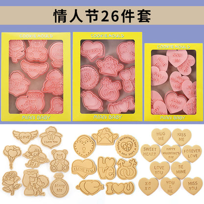 Capybara cartoon cookie cutter, household 3D pressing and cutting mold, fondant baking tool
