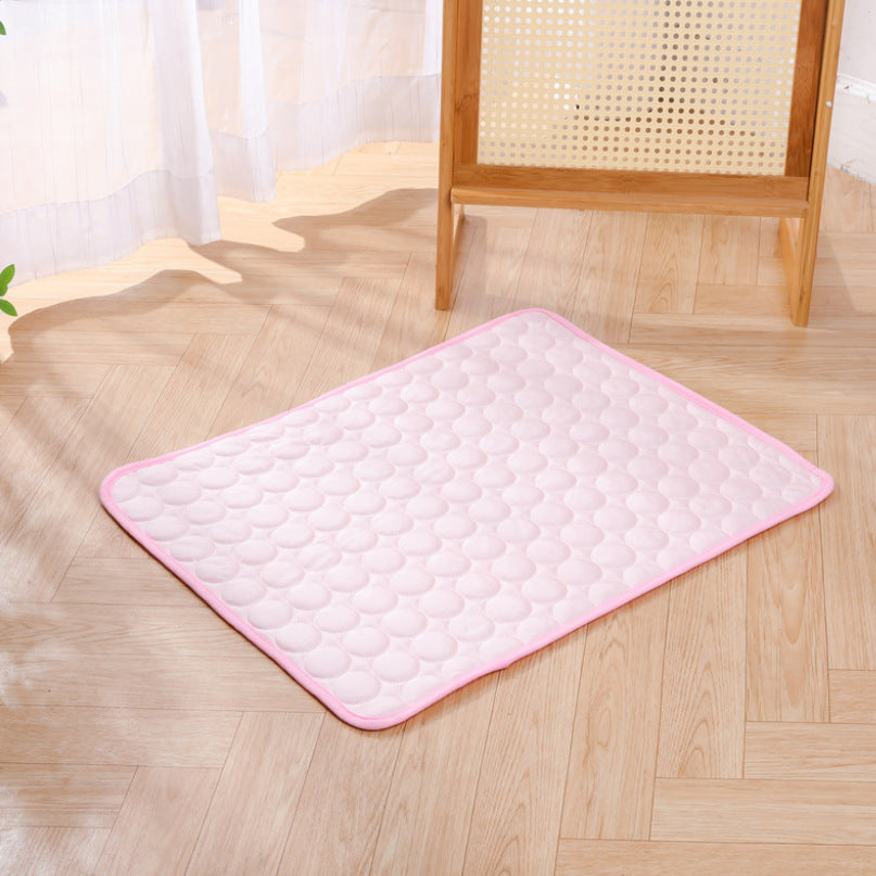 Cross-border pet ice silk mat, dog ice nest, dog bed, dog mat, cat cooling mat, summer pet mat, pet ice mat