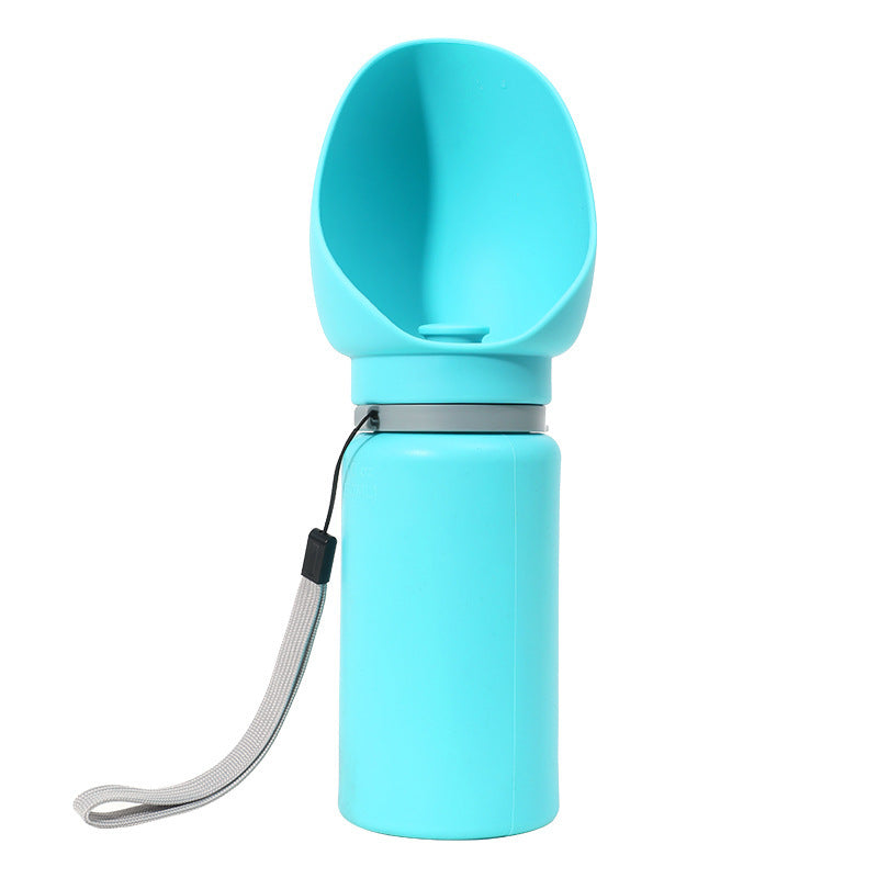 Dog Outing Water Cup Portable Pet Drinking Fountain Outdoor Water Bottle Dog Walking Traveling Cup Pet Supplies Folding Kettle
