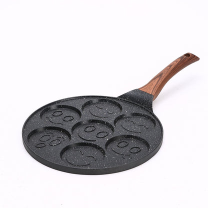 Omelette pan four-hole breakfast egg hamburger pan non-stick pan