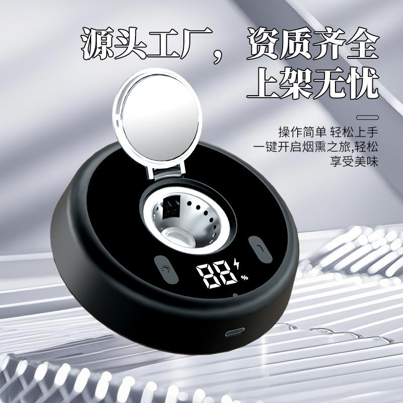 New cross-border electric whiskey smoker/bartender, water-free, reusable smoke machine for gourmet cooking.