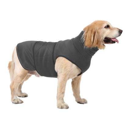 Cross-border pet dog comfort clothing, lightning protection, fright prevention, noise reduction headgear, calming effect, and warmth for medium and large breed dogs.