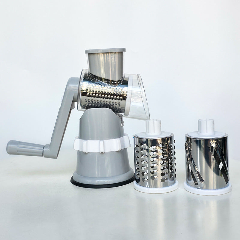 Multifunctional hand-cranked 2nd generation vegetable cutter slicer grater drum vegetable cutter potato slicer kitchen gadget