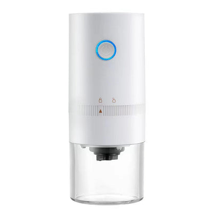 Electric bean grinder USB rechargeable coffee grinder coffee bean machine household small Italian grinder American drip filter