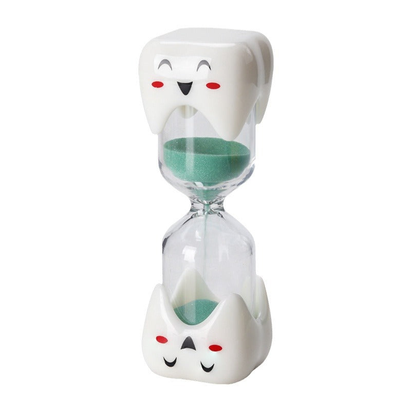 Children's brushing timer smiley face hourglass timer birthday gift creative decorative ornament small hourglass event gift