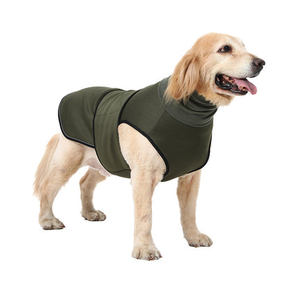 Cross-border pet dog comfort clothing, lightning protection, fright prevention, noise reduction headgear, calming effect, and warmth for medium and large breed dogs.
