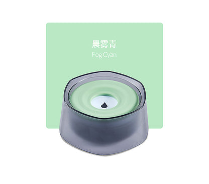 Floating water bowl for dogs to prevent splashing and wetting the mouth; water bowl for rabbits; water feeding for cats to prevent tipping over; pet supplies.