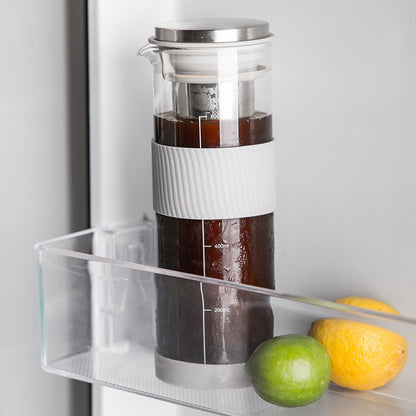 3ZBY wholesale cold brew coffee pot glass pot cold brew bottle filter filter pot cold brew cup glass ice drip pot utensils