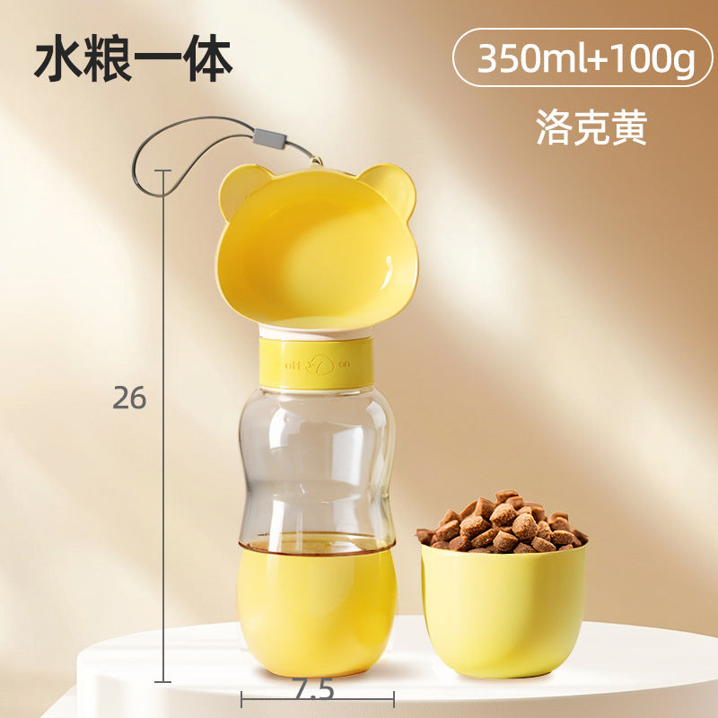 Dog Outing Water Cup Dog Kettle Portable Travel Cup Dog Walking Water Bottle Pet Drinking Water Feeding Water Drinker Supplies