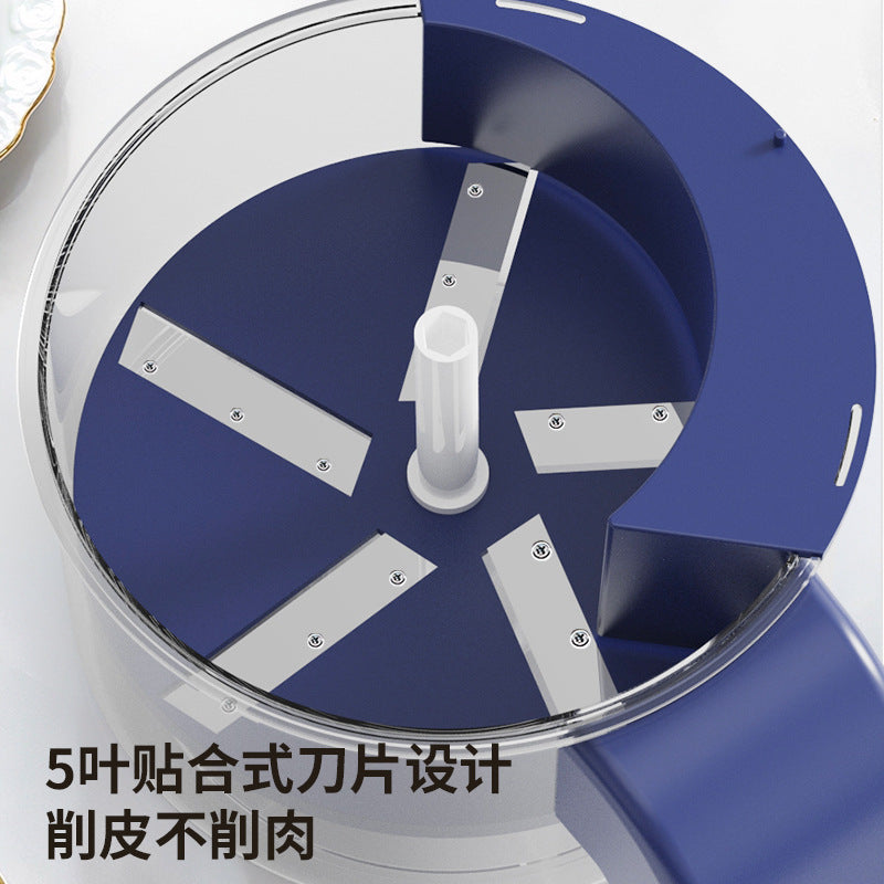 Cross-border hot-selling fully automatic fruit peeling machine electric milk tea fruit shop dedicated peeling machine artifact