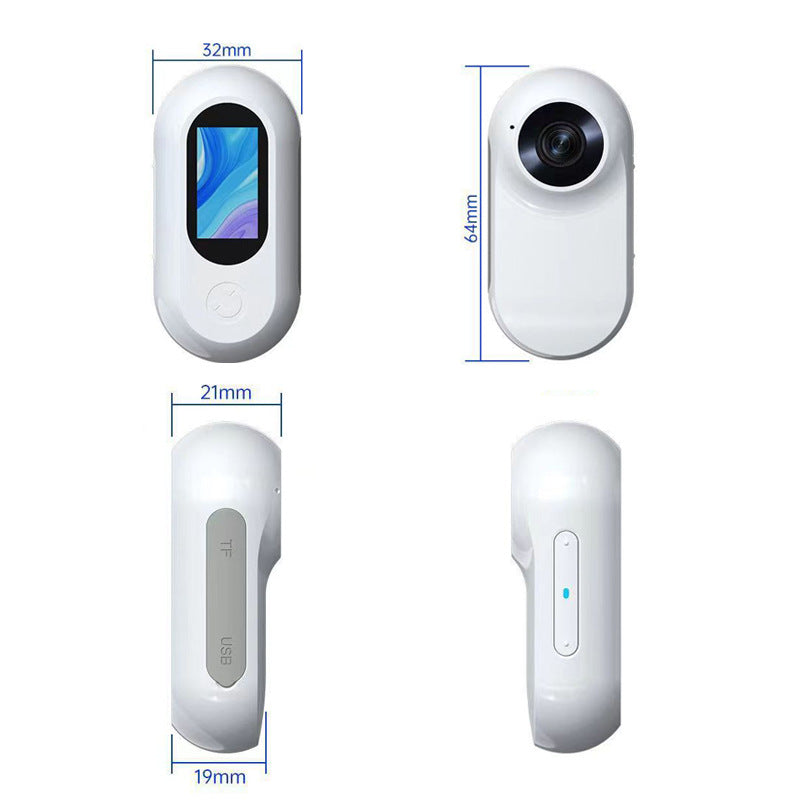 Cross-border thumb camera for outdoor cycling, hunting, action cameras, cat and dog recorders, pet-view camcorders