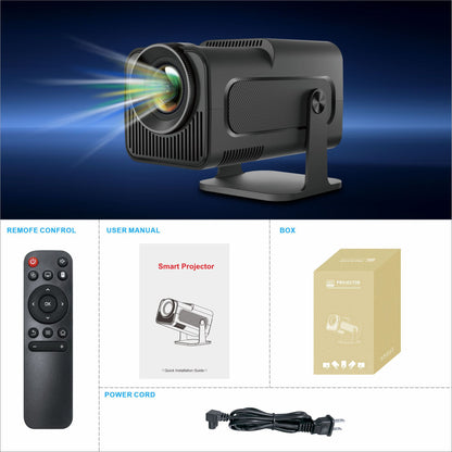 Android projector HY320 cross-border e-commerce dedicated 300 lumens 1080P smart home theater portable projection