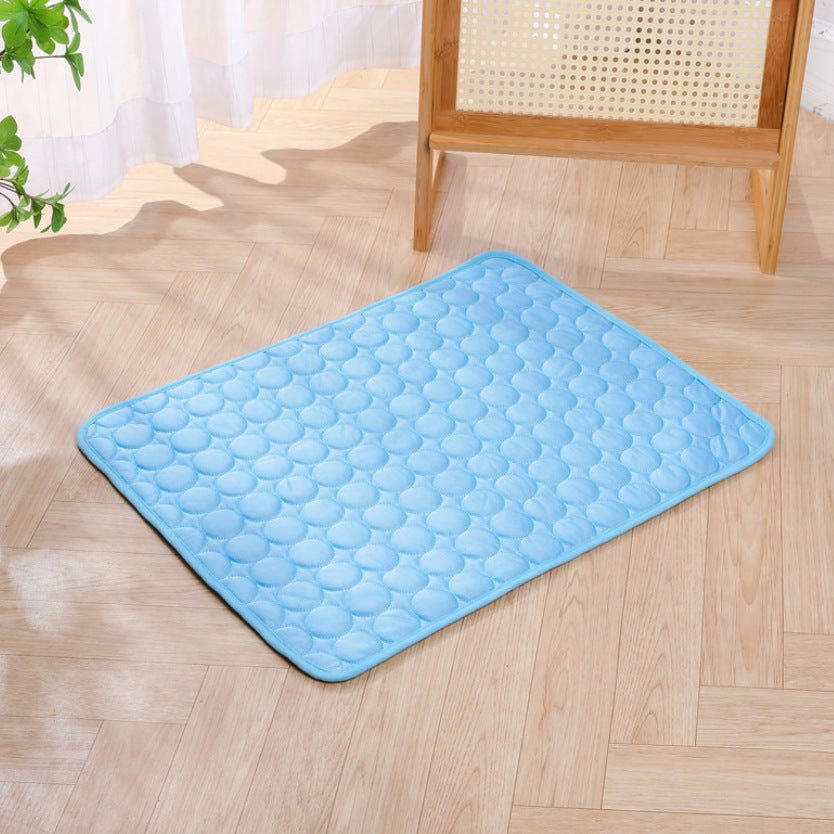 Cross-border pet ice silk mat, dog ice nest, dog bed, dog mat, cat cooling mat, summer pet mat, pet ice mat