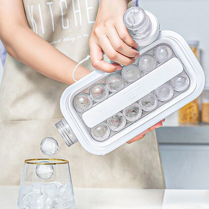 Home ice hockey kettle ice cube mold ice hockey artifact water bottle ice cube cup food grade spherical ice storage box frozen ice bag