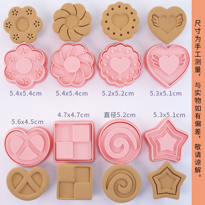 Capybara cartoon cookie cutter, household 3D pressing and cutting mold, fondant baking tool