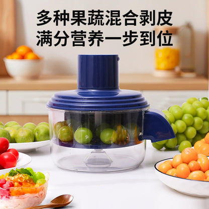 Cross-border hot-selling fully automatic fruit peeling machine electric milk tea fruit shop dedicated peeling machine artifact