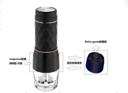 Nespresso capsule hand press coffee machine espresso portable portable coffee machine mini coffee