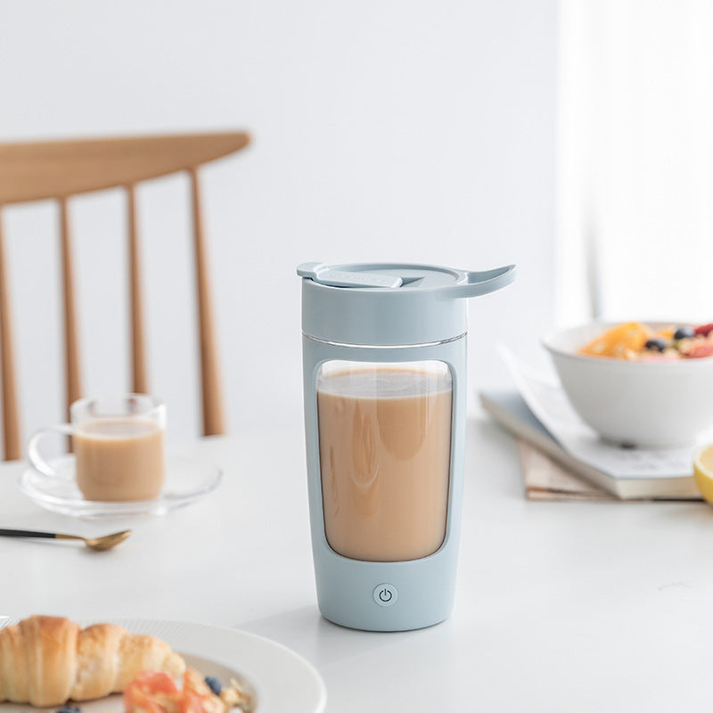 Automatic stirring coffee cup equra stirring cup milkshake portable electric shaker cup gift fitness water cup
