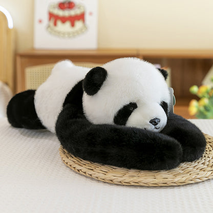 Adorable plush toy for pet comfort, cute lying-down doll, bed hug, birthday gift