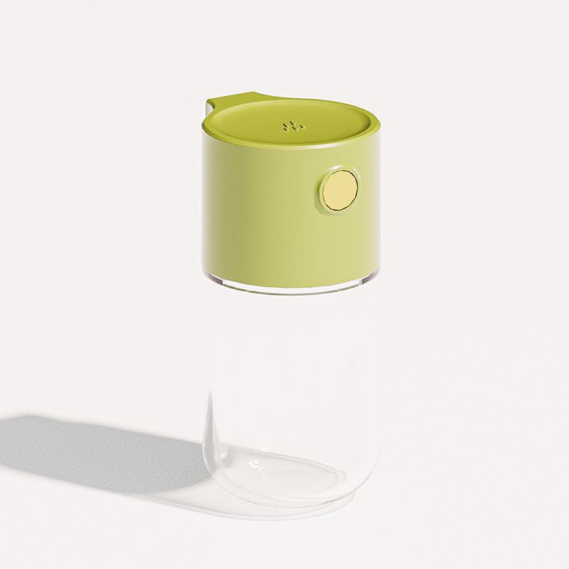 Light luxury kitchen seasoning bottle control amount seasoning bottle salt shaker seasoning jar sealed jar barbecue sprinkle bottle seasoning bottle jar