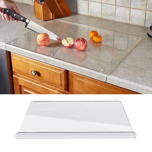 Cross-border acrylic cutting board kitchen countertop transparent fruit and vegetable cutting board cooked food cutting board plexiglass tray
