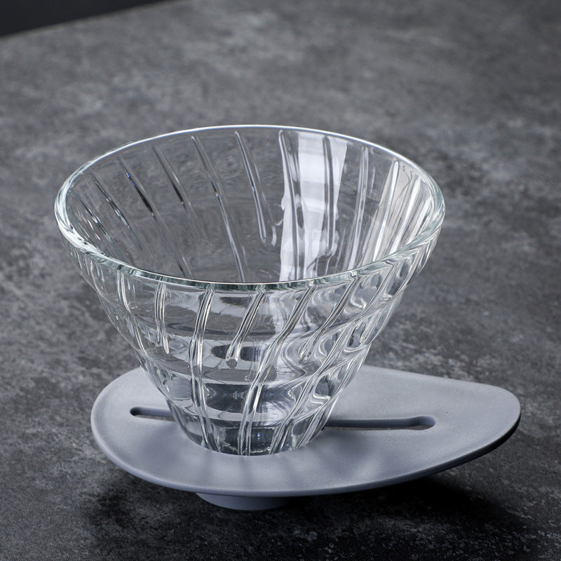Manufacturers produce glass coffee funnel glass coffee filter coffee filter funnel coffee pot filter paper