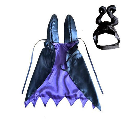 Halloween pet cape, funny bat cloak, cat clothes, vampire costume, photo shoot, dog clothes
