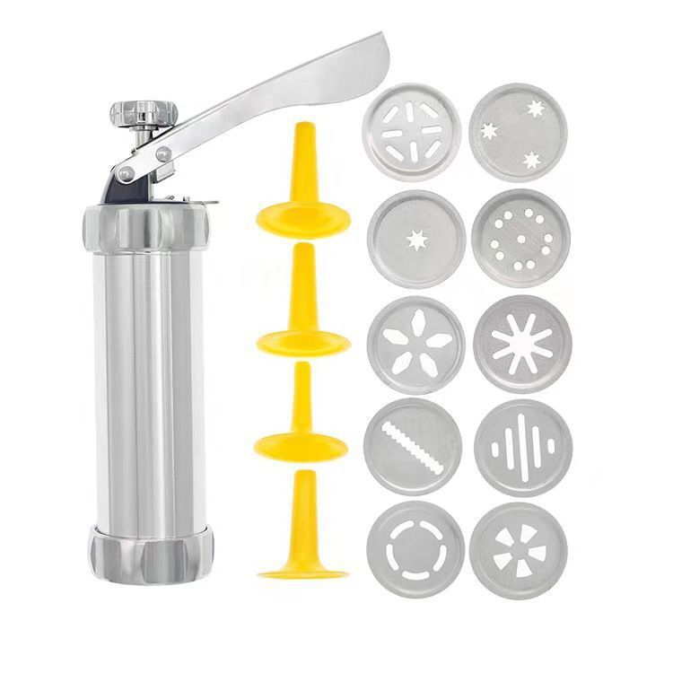 Household decorating gun Cookie mold Cream decorating biscuit machine Baking tool Press kitchen utensils gift box