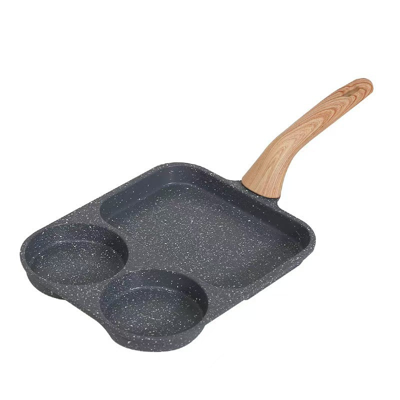 Omelette pan four-hole breakfast egg hamburger pan non-stick pan