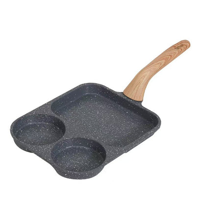 Omelette pan four-hole breakfast egg hamburger pan non-stick pan