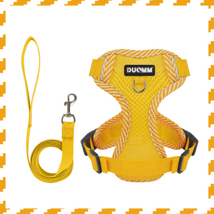 New dog chest harness Dopamine pet chest harness reflective breathable pet leash pet supplies