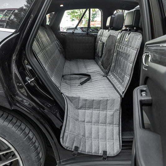 Detachable car pet mat waterproof car pet mat car rear anti-scratch pet mat pet supplies