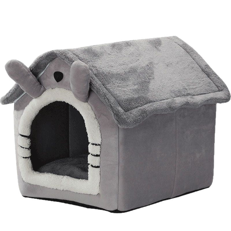Cat beds, all-season, suitable for villas and houses, enclosed, removable and washable, dog beds, winter warm pet supplies wholesale.