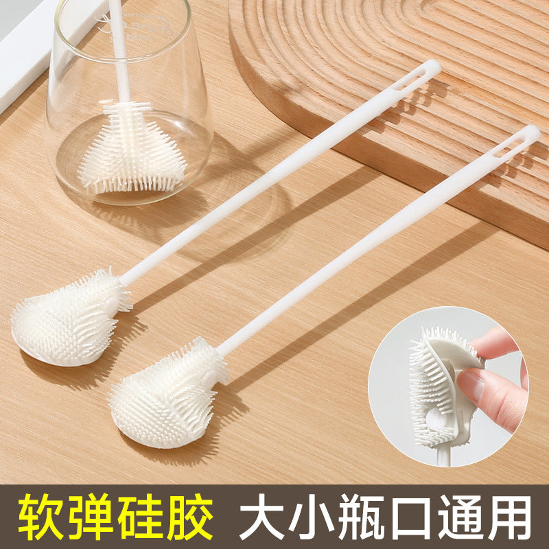 Long handle cup brush household cleaning artifact bottle brush cup brush kettle water cup bottle kitchen cleaning brush