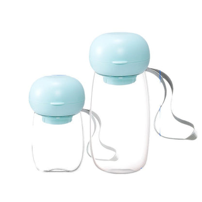 Pet supplies water cup cat and dog outdoor kettle portable small accompanying cup water bottle high temperature resistant pet water cup