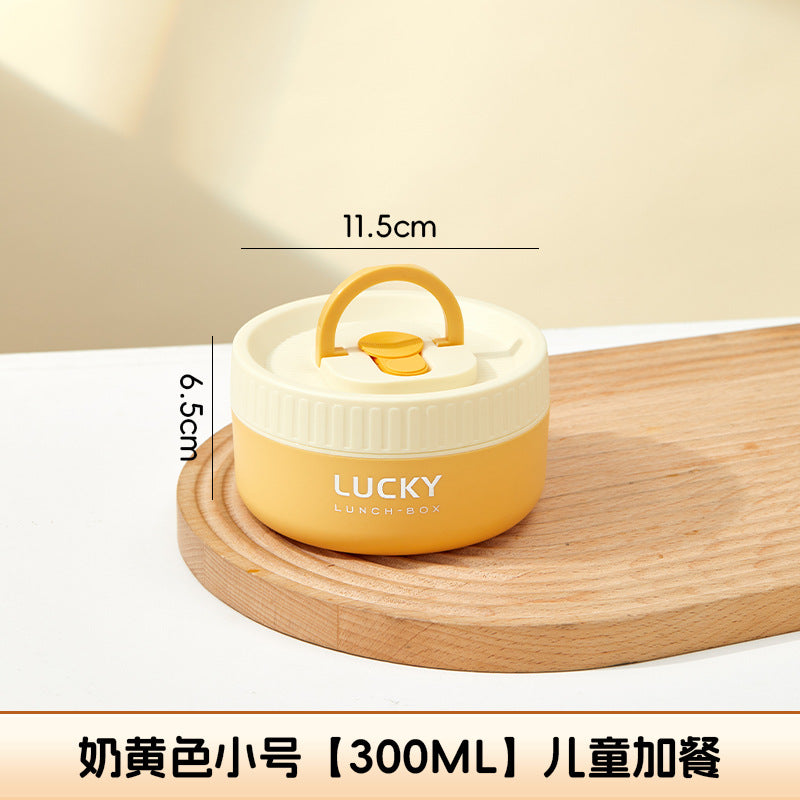 Ceramic food storage bowl gift box, multi-functional sealed bowl, double-boiler stew pot, microwave heating egg steamer bowl