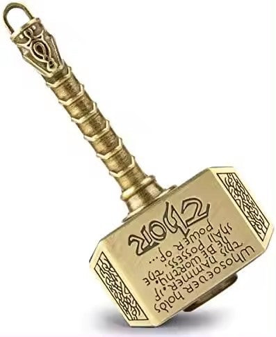 Thor's Hammer fidget spinner, a casual toy for adults and children, a creative handheld item and small gift.