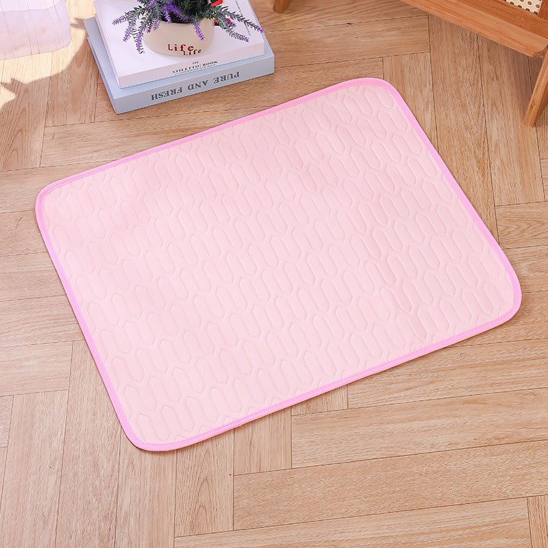 Cross-border pet ice silk mat, dog ice nest, dog bed, dog mat, cat cooling mat, summer pet mat, pet ice mat