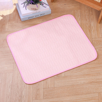 Cross-border pet ice silk mat, dog ice nest, dog bed, dog mat, cat cooling mat, summer pet mat, pet ice mat