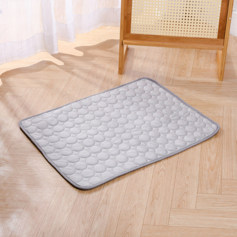Cross-border pet ice silk mat, dog ice nest, dog bed, dog mat, cat cooling mat, summer pet mat, pet ice mat