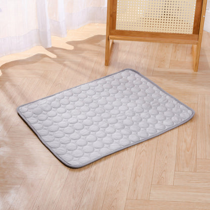Cross-border pet ice silk mat, dog ice nest, dog bed, dog mat, cat cooling mat, summer pet mat, pet ice mat