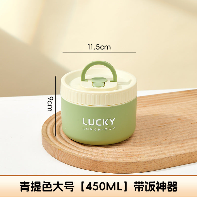 Ceramic food storage bowl gift box, multi-functional sealed bowl, double-boiler stew pot, microwave heating egg steamer bowl