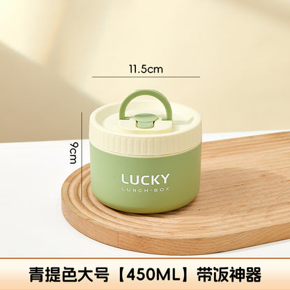 Ceramic food storage bowl gift box, multi-functional sealed bowl, double-boiler stew pot, microwave heating egg steamer bowl