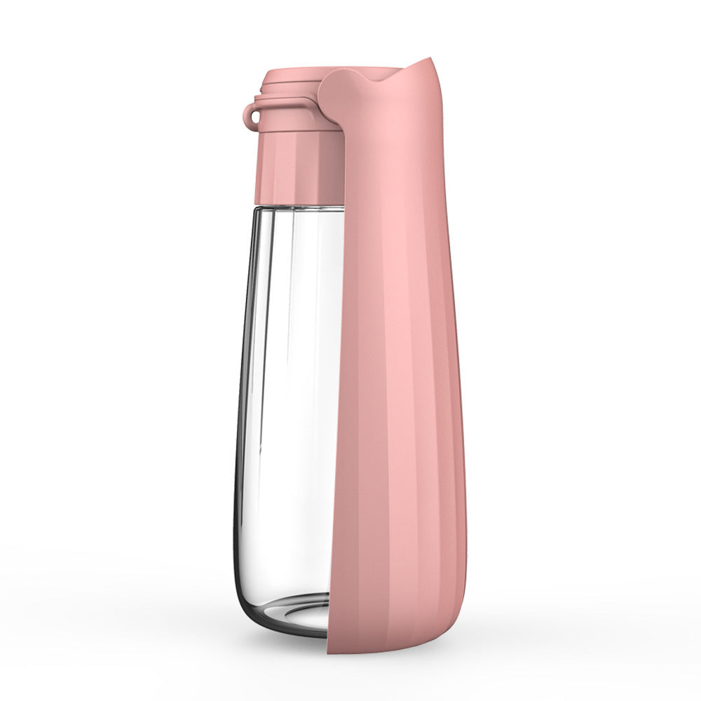 Pet water cup dog outdoor kettle dog portable large capacity foldable dog water bottle dog walking drinking water feeder factory