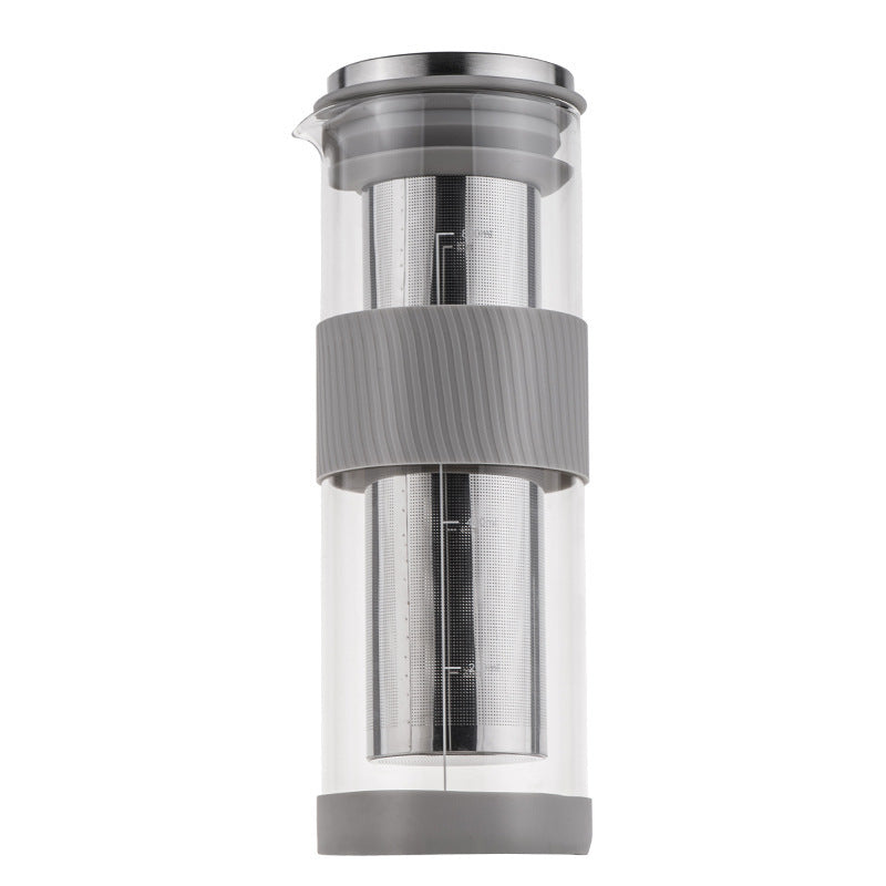 3ZBY wholesale cold brew coffee pot glass pot cold brew bottle filter filter pot cold brew cup glass ice drip pot utensils