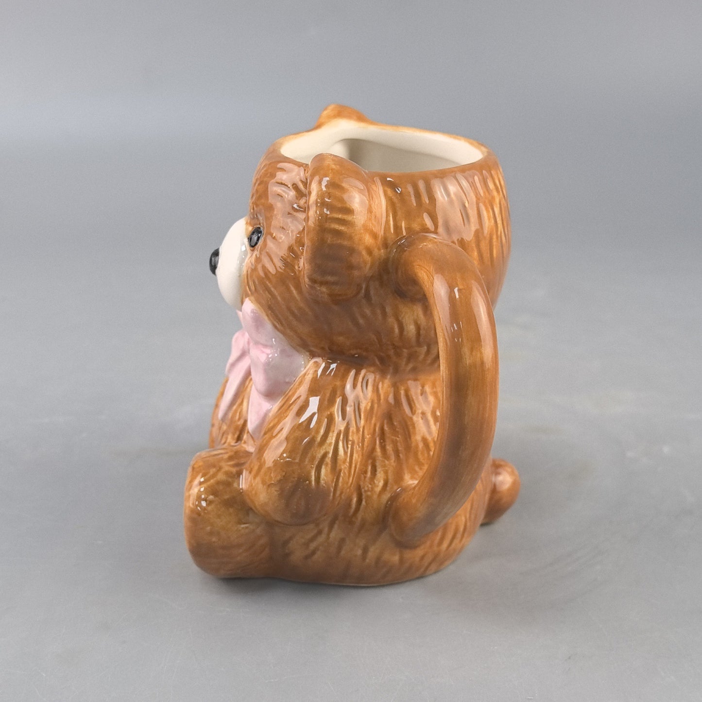 Premium selection of cross-border creative, high-value, cute teddy bear mugs, cartoon ceramic drinking cups, couple water cups, birthday cups.